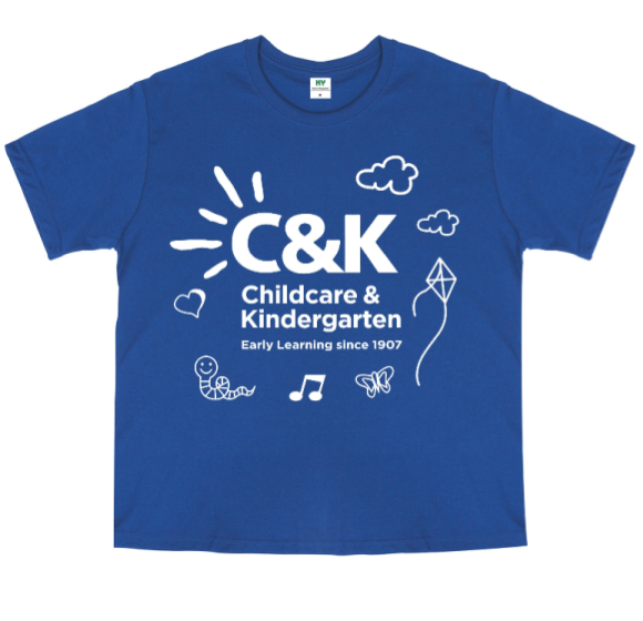 C&K Children's T-shirt (Blue) V1