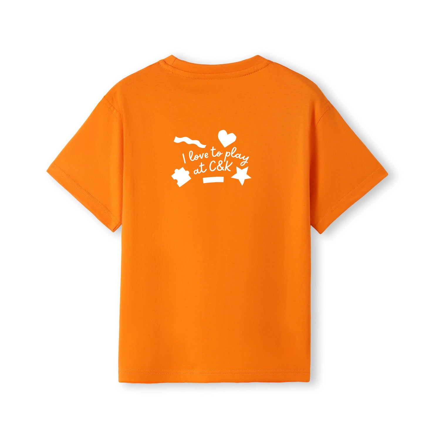 C&K Childrens Shirt Orange V2