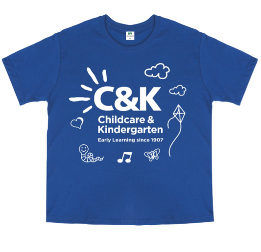 C&K Children's T-shirt (Blue)  V1