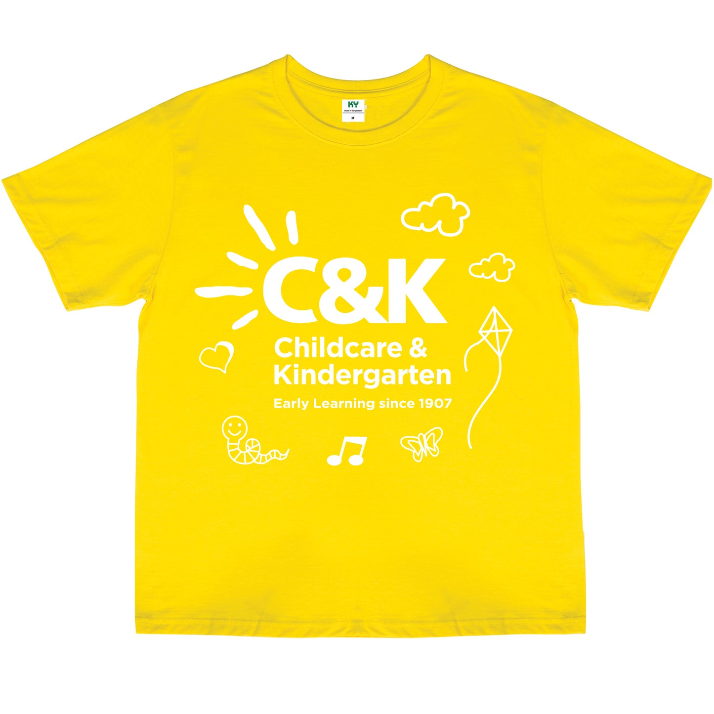 C&K Children's T-shirt (Yellow)