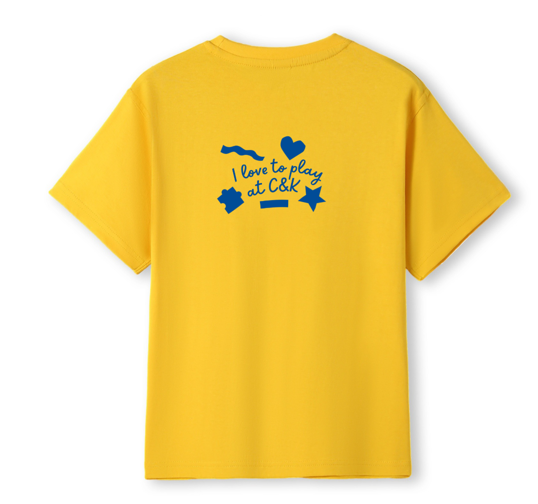 C&K Childrens Shirt Yellow V2