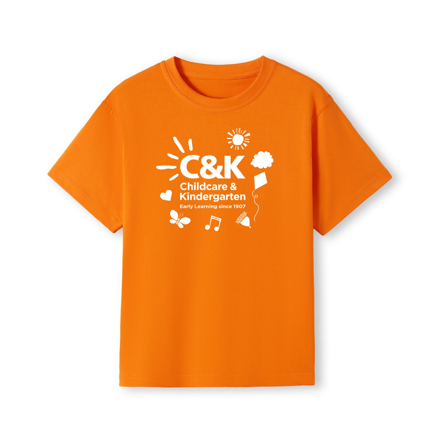 C&K Childrens Shirt Orange V2